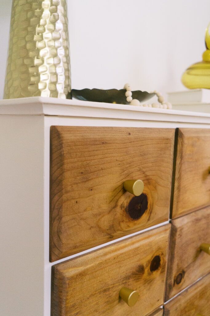 DIY dresser makeover. From old to gorgeous. - If Only April
