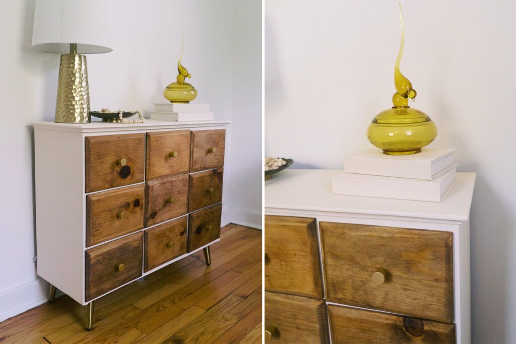 diy white and gold dresser Nizam : Chanel main image 1