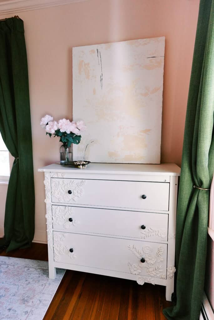How to make an Anthropologie "Enchanted" dresser dupe - If Only April