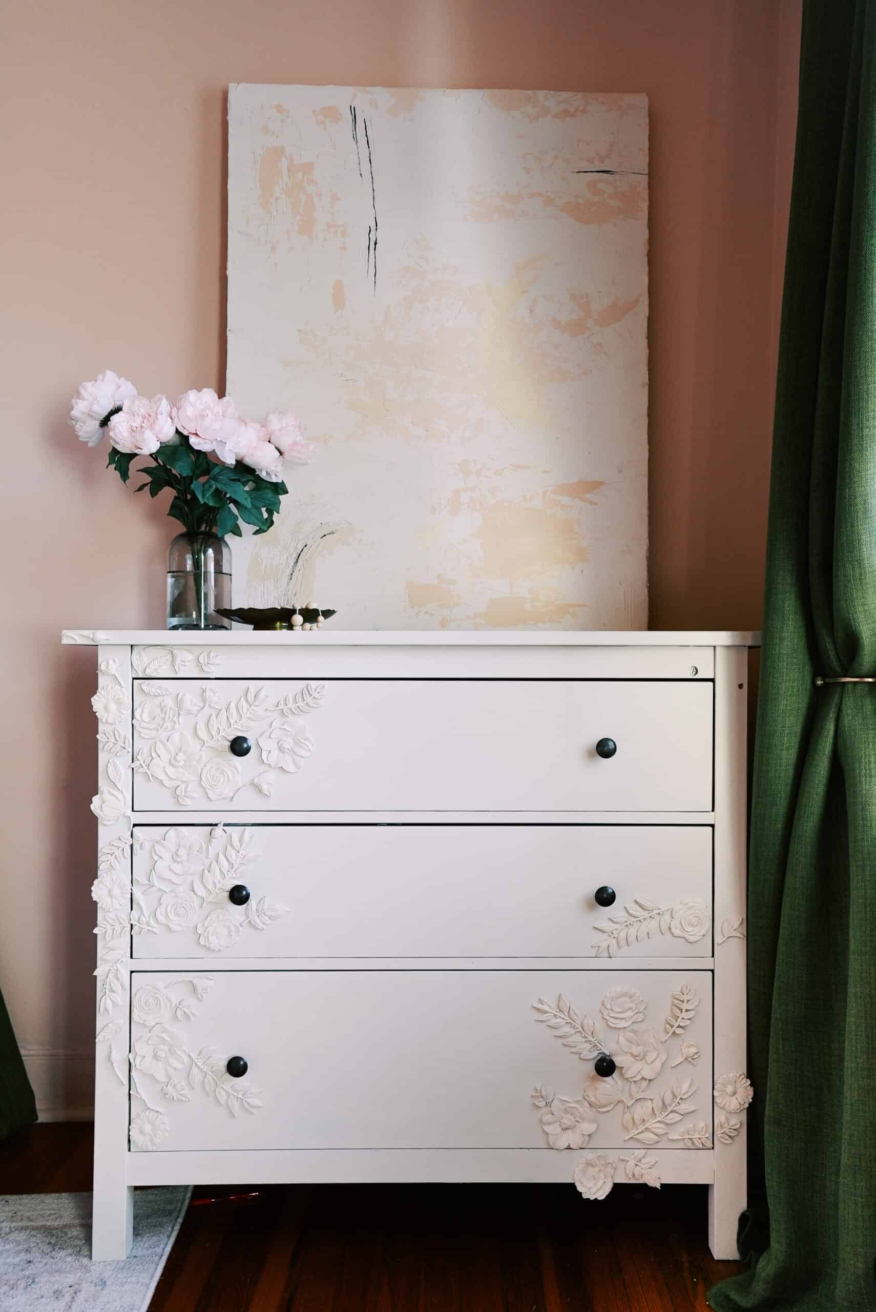 How to make an Anthropologie "Enchanted" dresser dupe - If Only April